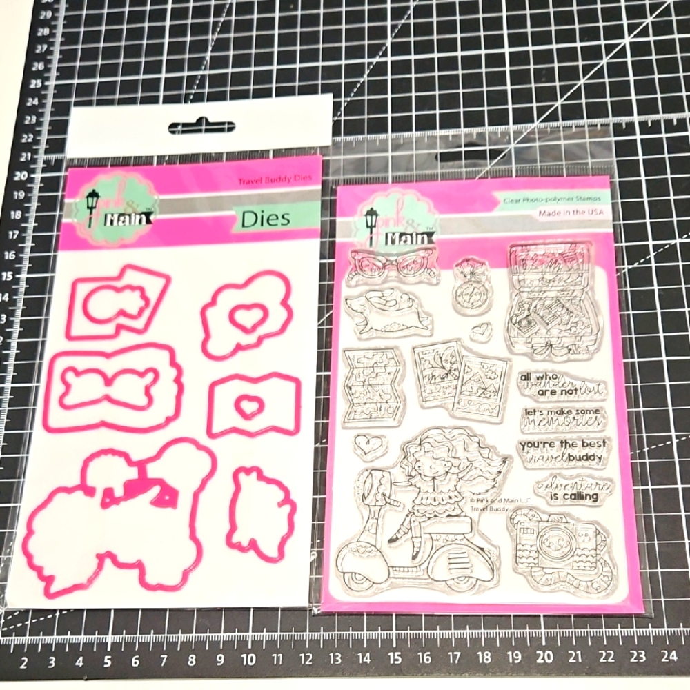 Travel Buddy Craft Dies & Photopolymer Stamp Set